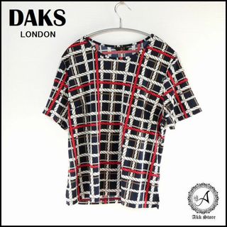 ダックス(DAKS)のDAKS ダックス レディース トップス 半袖 ロープ柄 カットソー(カットソー(半袖/袖なし))