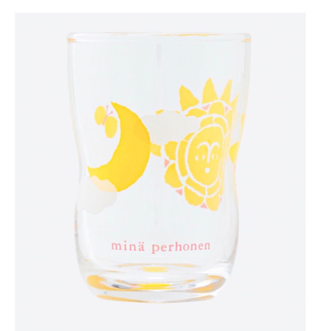 mina perhonen(ミナペルホネン)のミナペルホネン aurinkoグラス２個セット 新品 インテリア/住まい/日用品のキッチン/食器(食器)の商品写真