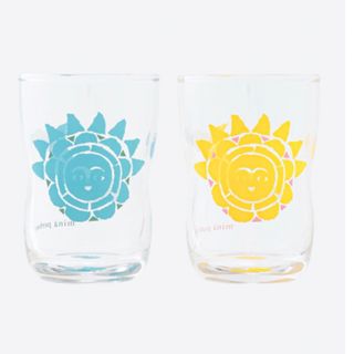 ミナペルホネン(mina perhonen)のミナペルホネン aurinkoグラス２個セット 新品(食器)