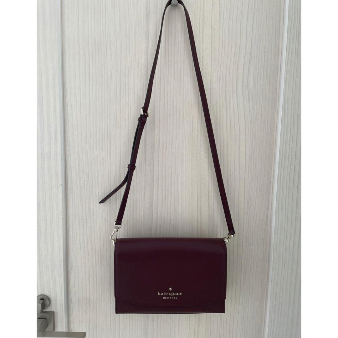 kate spade new york - ケイトスペード ショルダーバッグ ボルドー