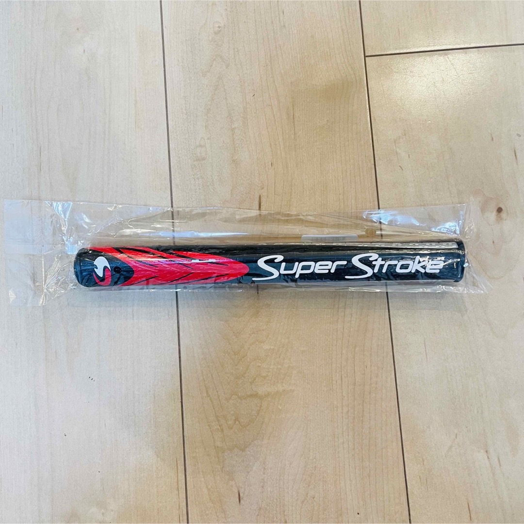 SuperStroke(スーパーストローク)の【新品】ゴルフ グリップ パター スーパーストローク SLIM 2.0  白×赤 スポーツ/アウトドアのゴルフ(その他)の商品写真