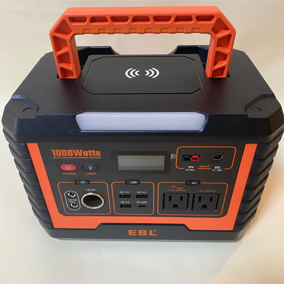 EBL ポータブル電源 MP1000の通販 by shop|ラクマ
