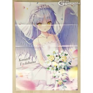 アスキーメディアワークス(アスキー・メディアワークス)のAngel Beats! 立華かなで ポスター 下敷き セット(キャラクターグッズ)