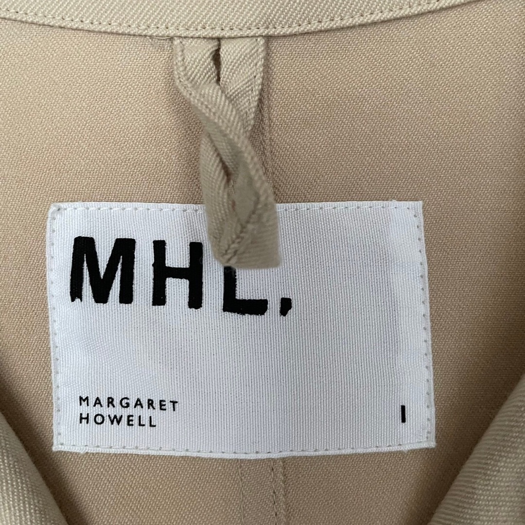 MHL. エムエイチエル 極美品 希少 シャツワンピース オフホワイト I