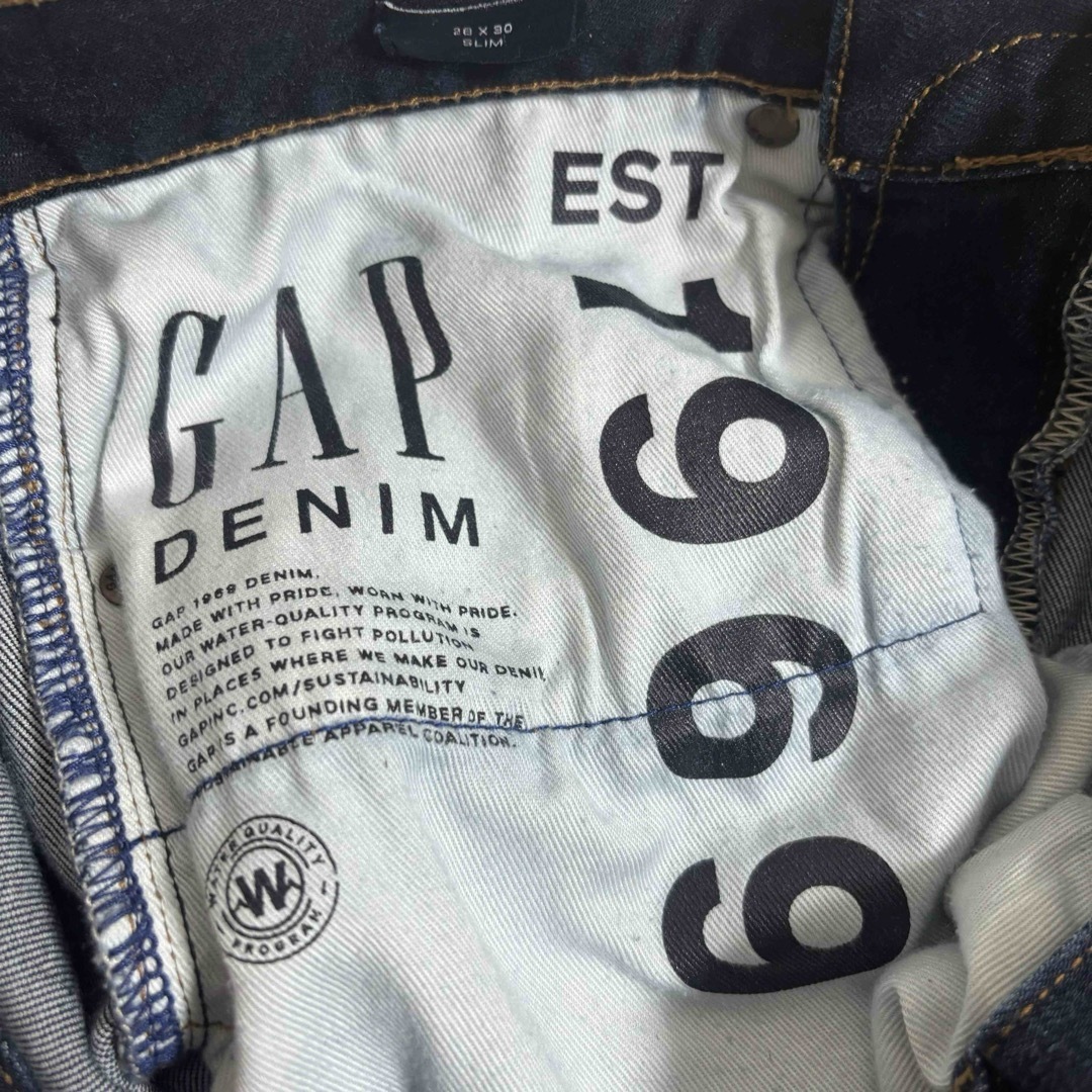 GAP(ギャップ)のGAP ギャップ メンズ スリムデニムパンツ 28×30 ジーンズ メンズのパンツ(デニム/ジーンズ)の商品写真