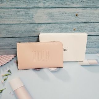 クリスチャンディオール(Christian Dior)の【新品】Dior ディオール ポーチ ノベルティ ピンクベージュ(ポーチ)