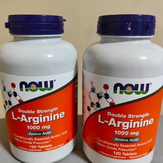 ナウフーズ(Now Foods)のＬ-Arginine ２個セット(アミノ酸)