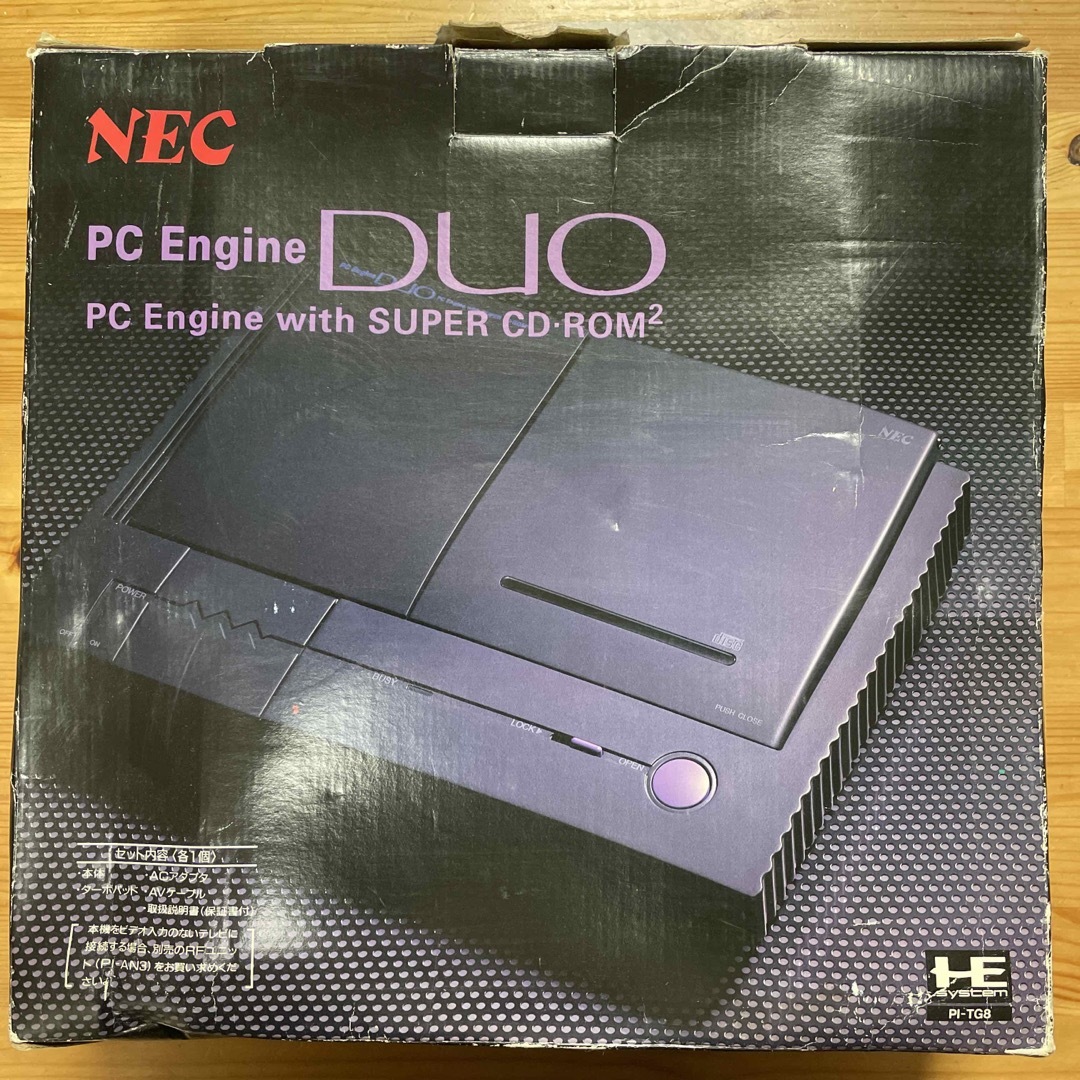 NEC PCエンジンデュオ PC-Engine Duo 本体  PI-TG8