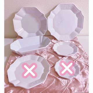 フランフラン(Francfranc)の早い者勝ち♡レア♡定価以下♡ロリータ♡ピンク♡姫系♡いちご♡ホワイト♡食器♡新品(食器)