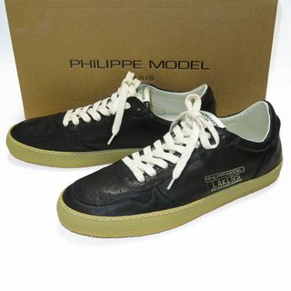 フィリップモデル(PHILIPPE MODEL)のフィリップモデル LVLU WW26 LAKERS レザースニーカー 40 新品(スニーカー)