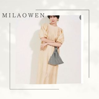 Mila Owen - 美香さん着用 ミラオーウェン 花柄カシュクールロング ...