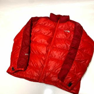 ノースフェイス(THE NORTH FACE) ダウンジャケット(メンズ)(レッド