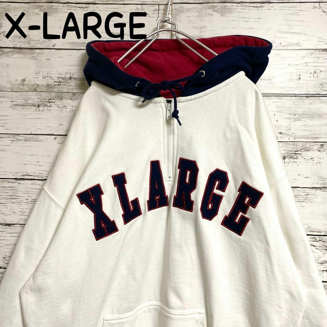 Lサイズ　X-LARGE ハーフジップパーカ