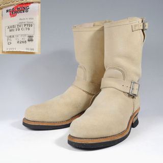 レッドウィング(REDWING)のPT99レッドウィング8268スエードエンジニアブーツ9269 PT91(ブーツ)