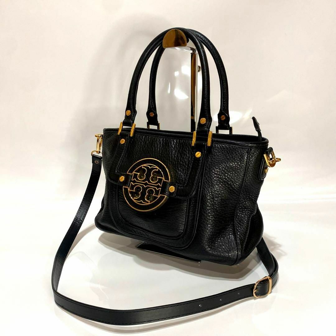 【極美品】TORY BURCH アマンダ　2way ハンドバッグ　ショルダー