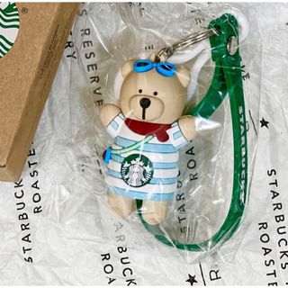 スターバックスコーヒー(Starbucks Coffee)のメキシコ限定　スターバックス　ベアリスタ　キーホルダー　　サマー(キーホルダー)