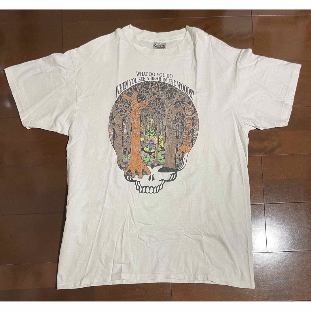 メンズgrateful dead tシャツ PLAY DEAD ビンテージ