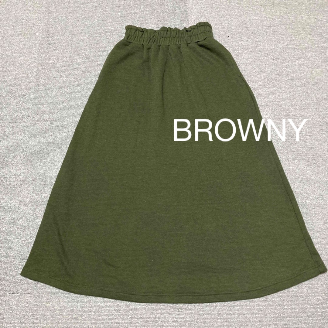 BROWNY(ブラウニー)のBROWNY スカート レディースのスカート(ロングスカート)の商品写真