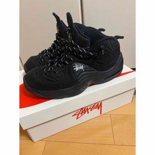 ステューシー(STUSSY)の良品　STSSY & NIKE AIR PENNY II 9.5 27.5cm(スニーカー)