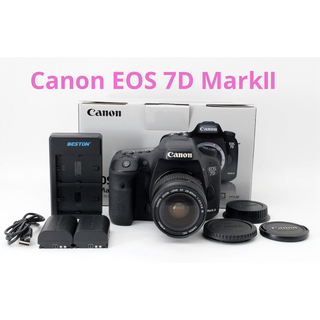 キヤノン(Canon)の動作確認済み☆キャノン Canon EOS 7D Mark II レンズセット(デジタル一眼)