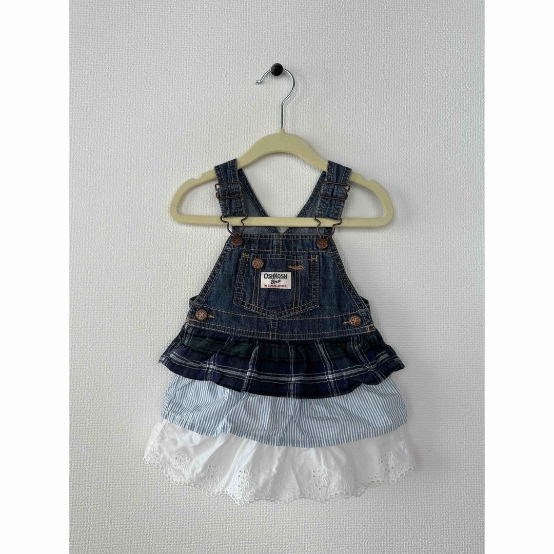 OshKosh(オシュコシュ)のOSHKOSH ジャンパースカート キッズ/ベビー/マタニティのベビー服(~85cm)(ワンピース)の商品写真