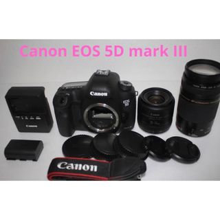 キヤノン(Canon)のキャノンCanon EOS 5D MarkIII標準&望遠ダブルレンズセット(デジタル一眼)