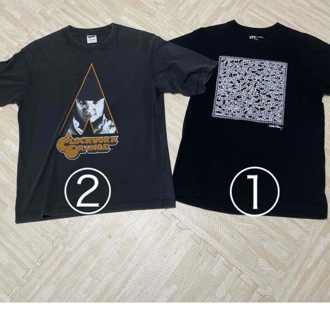 【BE:FIRSTリュウヘイ着用】ユニクロ　GU  Tシャツ2点セット エンタメ/ホビーのタレントグッズ(ミュージシャン)の商品写真