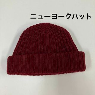 ニューヨークハット(NEW YORK HAT)のニューヨークハット　ニット帽　ビーニー　古着(ニット帽/ビーニー)