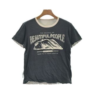 ビューティフルピープル(beautiful people)のbeautiful people Tシャツ・カットソー 150(M位) グレー 【古着】【中古】(カットソー(半袖/袖なし))