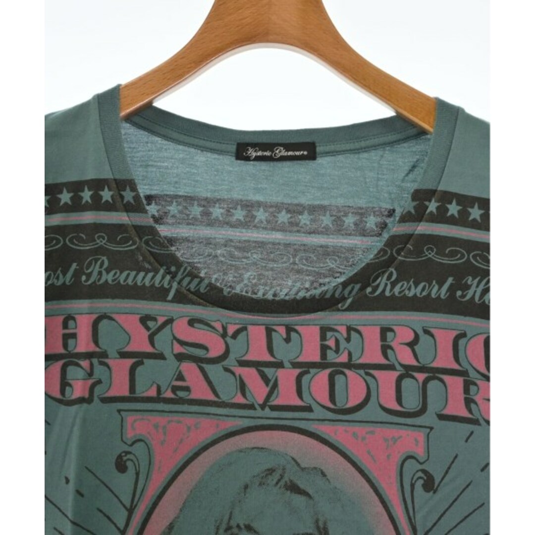 HYSTERIC GLAMOUR Tシャツ・カットソー F 緑なし生地の厚さ