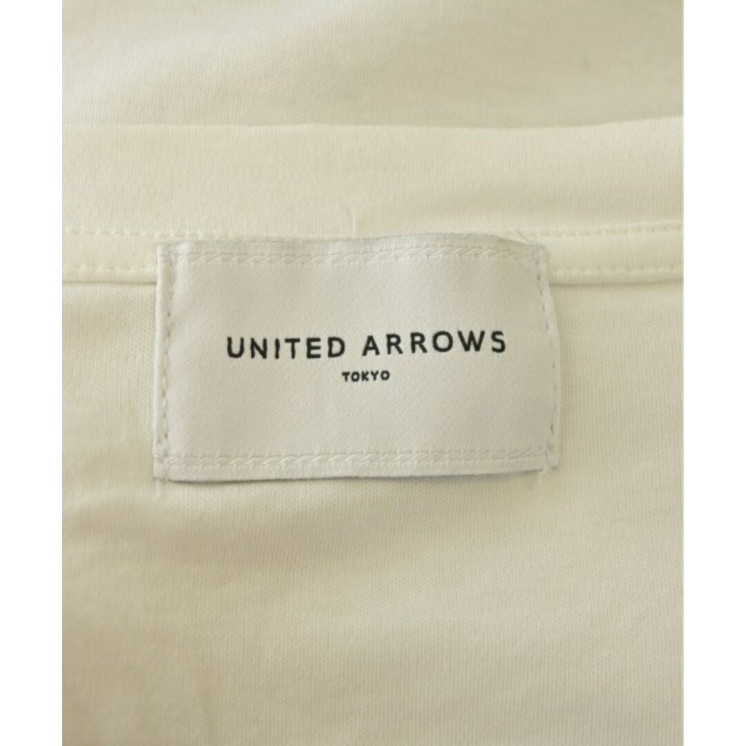UNITED ARROWS(ユナイテッドアローズ)のUNITED ARROWS ユナイテッドアローズ Tシャツ・カットソー F 白 【古着】【中古】 レディースのトップス(カットソー(半袖/袖なし))の商品写真
