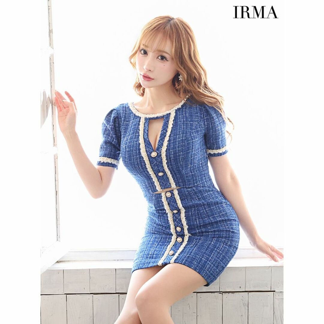 Andy - 【新品】IRMA / イルマ ミニドレス キャバドレス 35898 BLSの