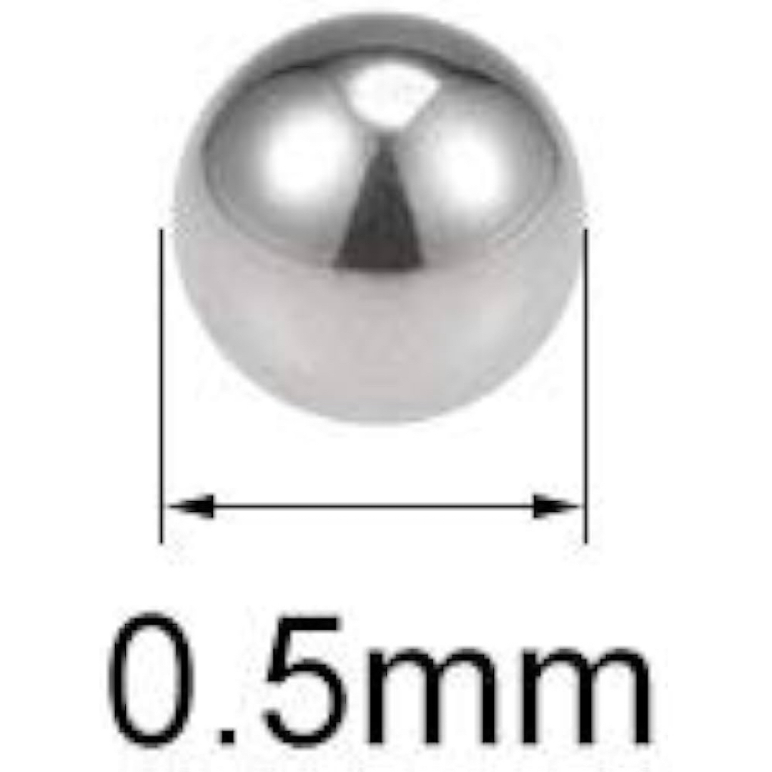 ベアリングボール 304ステンレス鋼 G100精密ボール 0.5mm その他のその他(その他)の商品写真