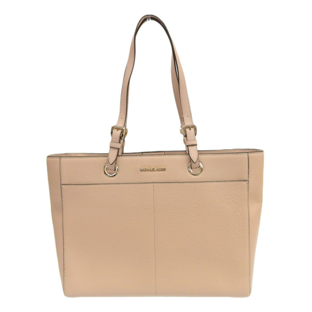 MICHAEL KORS マイケルコース レザー ジェット セット トラベル トートバッグ 35S1GTVT7L ベージュ gyトートバッグ