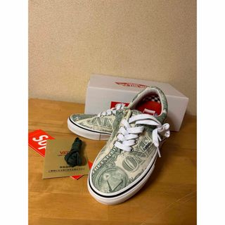 シュプリーム(Supreme)のSupremeVansDollarEraGreen25.5(スニーカー)