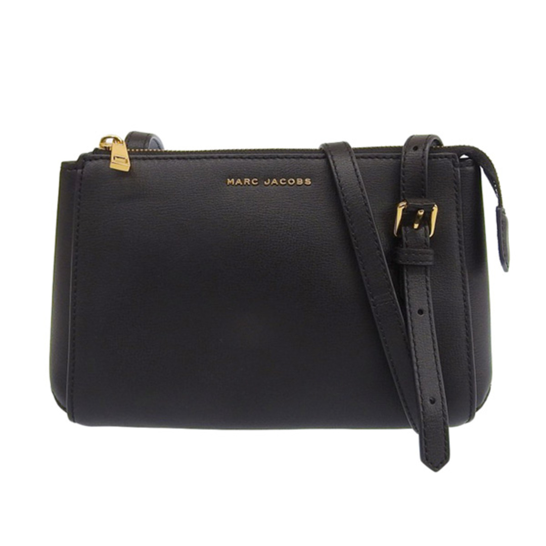 MARC JACOBS マークジェイコブス レザー ショルダーバッグ M0013941 ブラック gy