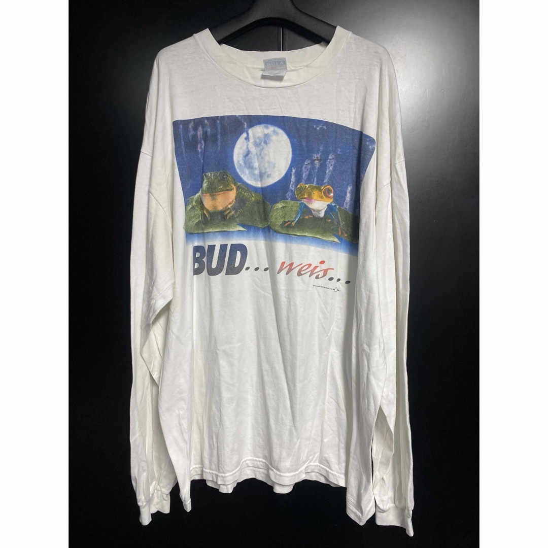 90'S 当時物 Budweiser ロンTシャツ ヴィンテージ  USA製