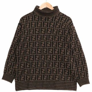 FENDI - 【正規品】FENDI FFロゴ柄 タートルネックセーター ／48(M)の ...