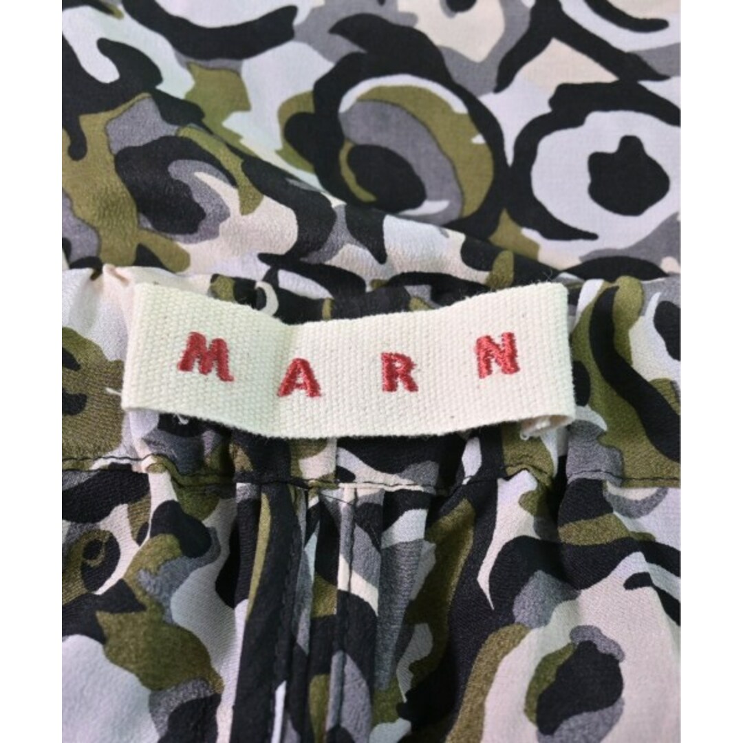 Marni(マルニ)のMARNI マルニ パンツ（その他） 40(M位) カーキx黒xベージュ(総柄) 【古着】【中古】 レディースのパンツ(その他)の商品写真