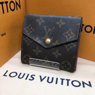 ルイヴィトン(LOUIS VUITTON)の【極美品】ヴィトン 61660 三つ折り モノグラム ポルトモネ ユニセックス(財布)