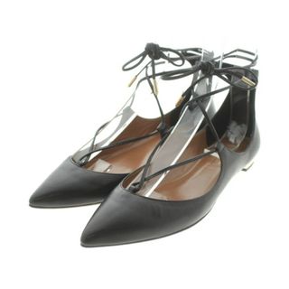 アクアズーラ(Aquazzura)のAQUAZZURA アクアズーラ パンプス 36(22.5cm位) 黒 【古着】【中古】(ハイヒール/パンプス)