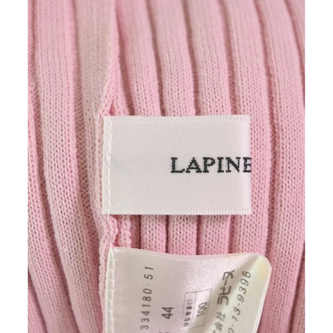 LAPINE BLANCHE(ラピーヌブランシュ)のLAPINE BLANCHE ニット・セーター 44(XL位) ピンク 【古着】【中古】 レディースのトップス(ニット/セーター)の商品写真