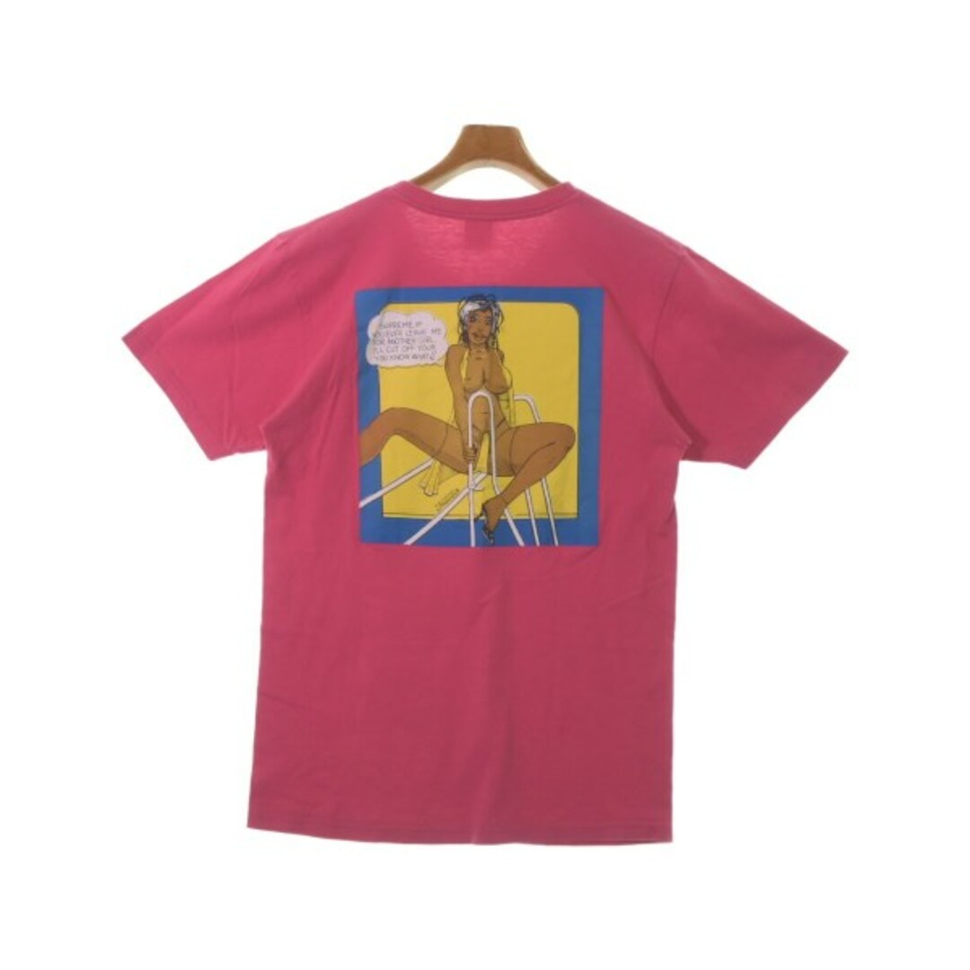 Supreme - Supreme シュプリーム Tシャツ・カットソー M ピンク 【古着