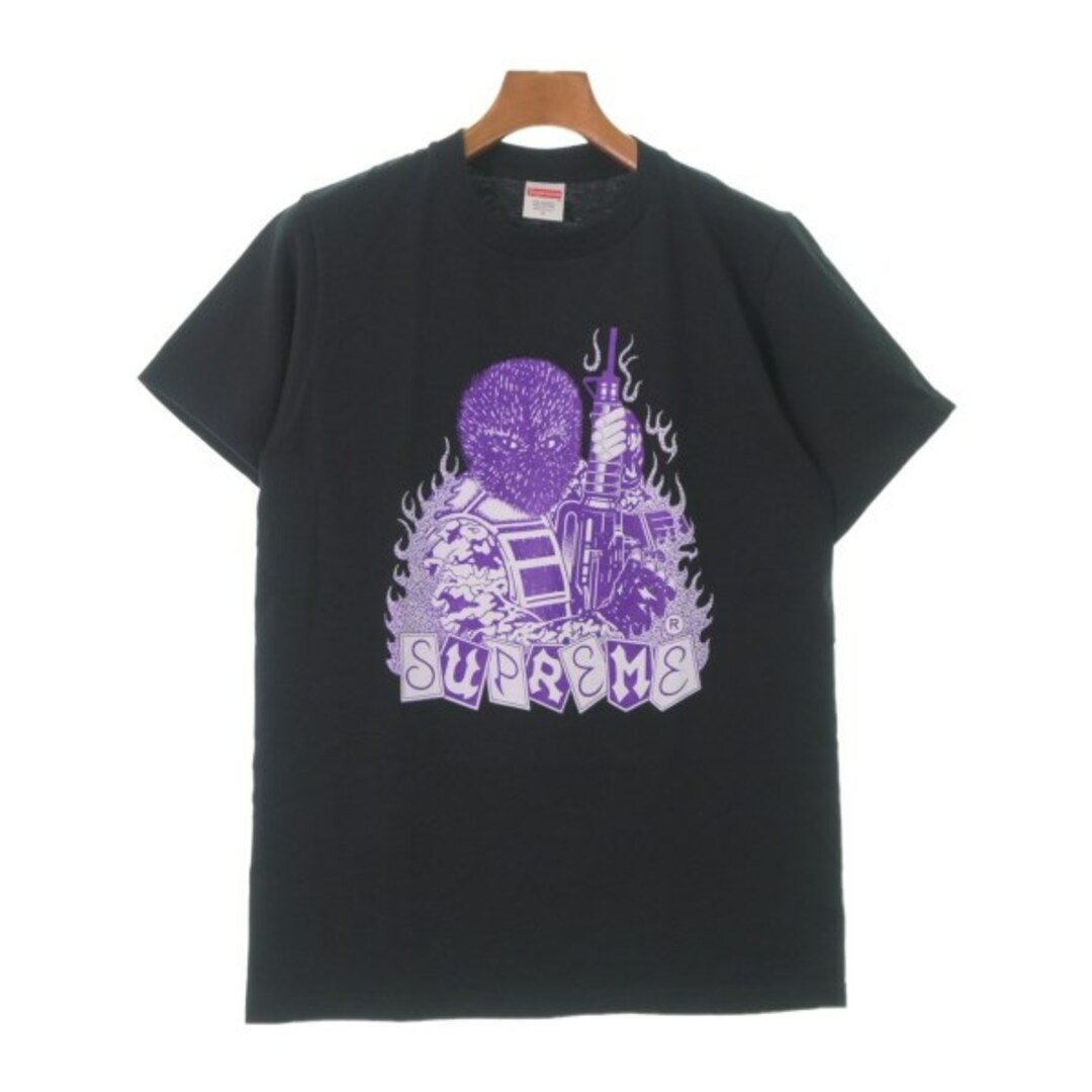 Supreme - Supreme シュプリーム Tシャツ・カットソー S 黒 【古着