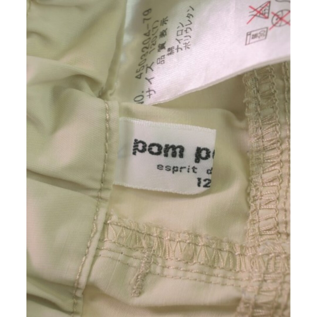 pom ponette(ポンポネット)のpom ponette ポンポネット パンツ（その他） 120 ベージュ 【古着】【中古】 キッズ/ベビー/マタニティのキッズ服女の子用(90cm~)(パンツ/スパッツ)の商品写真