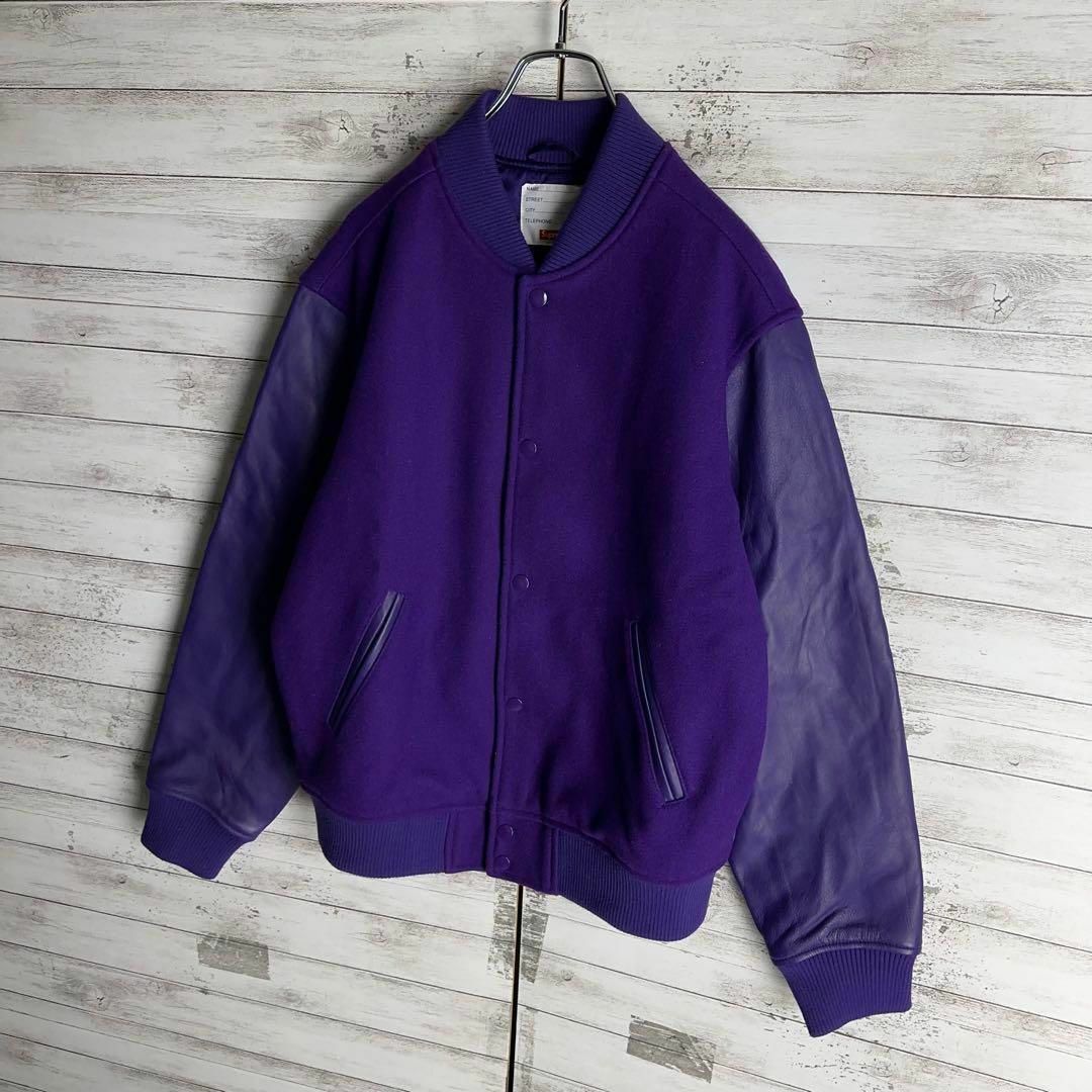 Supreme - 6654【即完売モデル】シュプリーム☆刺繍ロゴ袖レザー人気