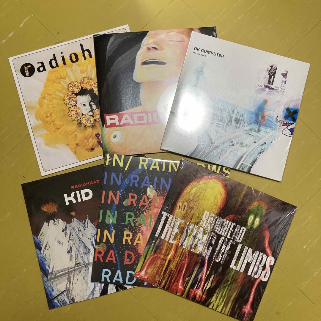 Radiohead レコード６枚セット