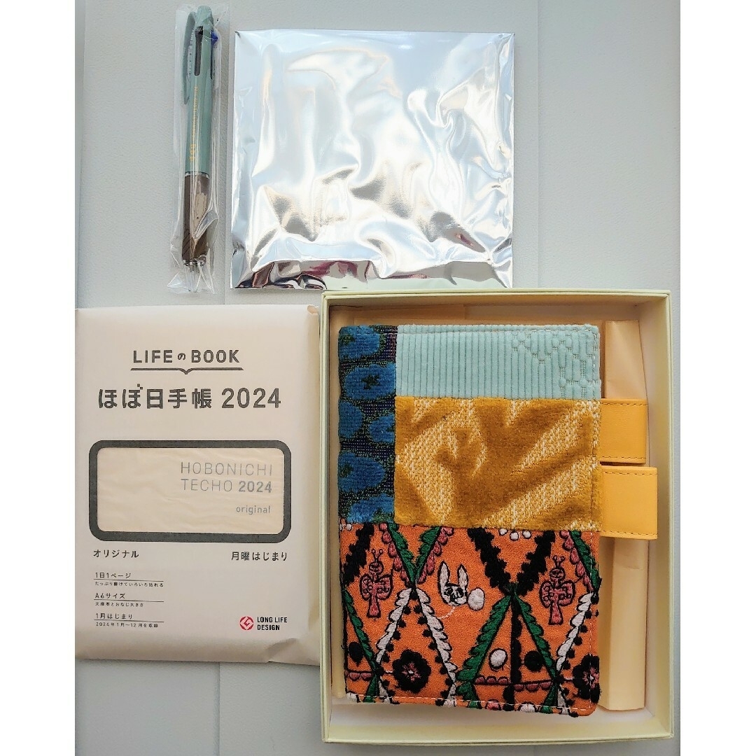 ほぼ日 手帳カバー ミナペルホネン piece オリジナル A6 2024 | フリマアプリ ラクマ