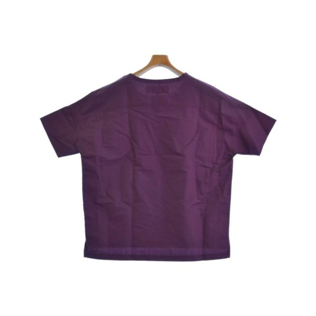 BASISBROEK(バージスブルック)のBASISBROEK バシスブローク カジュアルシャツ 2(M位) 紫 【古着】【中古】 メンズのトップス(シャツ)の商品写真