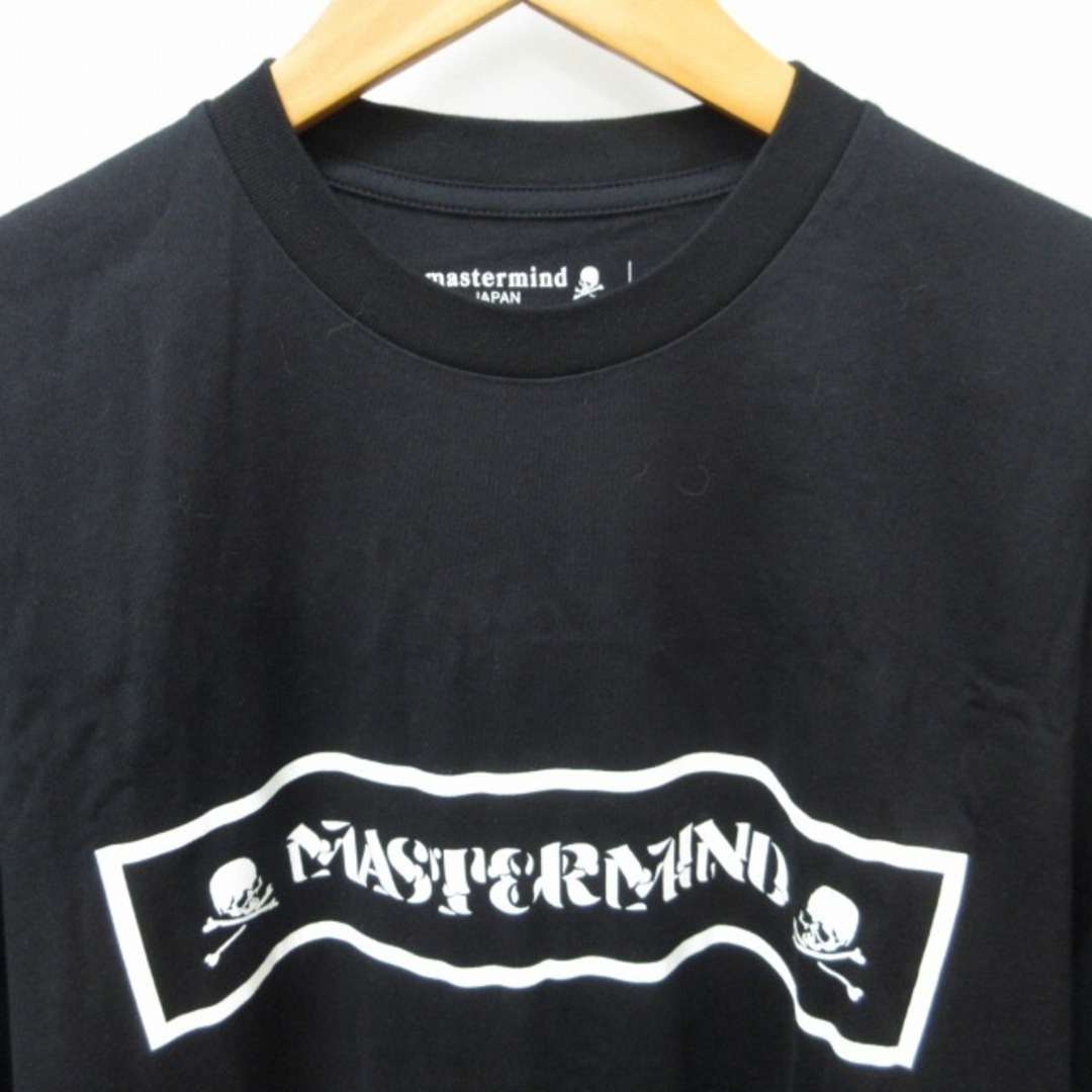 mastermind JAPAN(マスターマインドジャパン)のマスターマインド×MHAK 美品 Tシャツ カットソー スカルプリント 黒 L メンズのトップス(Tシャツ/カットソー(半袖/袖なし))の商品写真